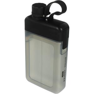 Kichvoe Portable Square Water Bottle 15Oz Lightweight Reusable Sports Flask with Leakproof Lid for Outdoor Gym Travel