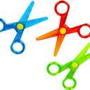 5 x Crayola Toddler Safety Scissors (3pk), Blunt Tip Training Scissors for Preschool Learning Activities, Right & Left Handed, Toddler Arts & Crafts Essentials