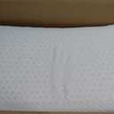 100% Natural Talalay Latex Medium Firm Support for Neck & Shoulder Pain Relief Breathable, Eco-Friendly Queen Size(mid Profile) with Removable Washable Cover Non-Toxic, No Memory Foam, 27.6 15.7 3.9