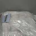 FABRICASTLE Outdoor Indoor Chair Cushions Set of 2 - Patio Furniture Cushion 19x19 inch, Non-Skid Overfilled Seat Cushions for Wicker Rocking Chairs Universal Fit Square Design (2, Red)