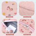 YOOLIFE Pink Unicorn Lunch Bag Women | Pink Tote Bags Snack Bags Reusable Large Capacity Insulated Cooler for Picnic Birthday Gifts for Girls Kids School Lunch Bag