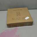 Small Round End Table - 3 Tier Design Accent Table, Narrow Side or Bedside Stand, Industrial Vintage Nightstand for Bedroom, Living Room, or Small Spaces, Rustic Brown (1 Pack)