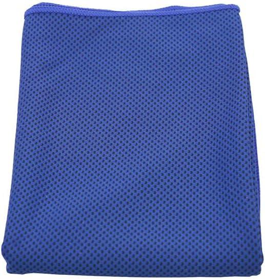 Cooling Towel  Ice Silk Chill Towel for Neck and Face, Quick-Dry Sweat Towel with Bottle for Workout, Running, Gym, Outdoor Summer Relief(DarkBlue) (30*100cm)