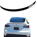 2020-2024 Glossy Black Rear Spoiler Wing fit for Tesla Model Y Trunk Lid Long Range Performance 2021 2022 2023