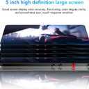 Portable MP4 Video Player, 5 Inch Full Touch HD Screen MP4 Player Recorder with Bluetooths for Android, HiFi Sound Music Player Support FM Radio for Sports Travel