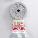 Bathroom Toothbrush Holders, Drill-Free Toothbrush Holder Wall Mounted- Toothbrush & Cup Holder, Tooth Brushing Holder and Bathroom Accessories (Three Holes)