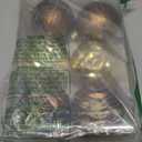 4.3" Earth Tone Christmas Balls Ornaments Set, Large 6Pack Xmas Tree Decorations Balls, Shatterproof Glossy Pendant Plastic Indoor Christmas Decorations, Assorted Hanging Ball for Holiday, Party