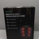 Nekteck Foot Massager with Heat, Shiatsu Heated Electric Kneading Foot Massager Machine for Neuropathy, Plantar Fasciitis, Feet Massage for Pain Relief, Circulation, Valentines Gifts for Man Woman Her