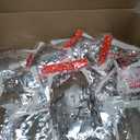 Silver Foil Fringe Curtains Metallic Tinsel Shimmer Curtain Party Backdrop Decorations,Pack of 4