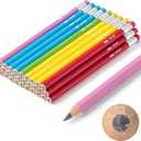 Mr. Pen- Jumbo Pencils, 30 Pencil, Preschool Pencils, Large Pencil, Colorful Barrels and Black 2 HB Graphite Cores, Smooth Lead, Latex-Free Eraser Top with Metal Ferrule