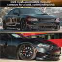 Front Grille Compatible With 2015-2024 Dodge Charger Non-Widebody