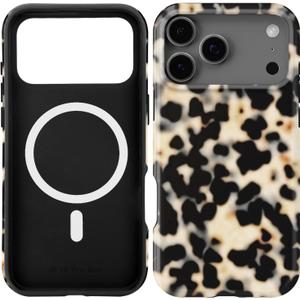 Compatible with iPhone 17 Pro Max Case [Compatible with MagSafe] -Shockproof Protective Slim Soft TPU Cover Phone Case 6.9" (Tortoise Shell, iPhone 17 Pro Max 6.9")