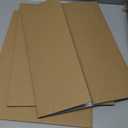 LonlyEagle Trifold Poster Board, 24" x 16", 5-Pack, White Corrugated Project Boards for Science Fairs, School Projects, Event Displays, and Business Presentations