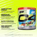 C4 Sport Pre Workout Powder - NSF Certified for Sport - Elite Hydration - 200mg Caffeine + Creatine + Beta-Alanine - Electrolytes and Energy Supplement - Hawaiian Punch, 20 Servings