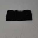 Slim Running Belt with Bib Number Clip,Elastic Phone Holder Fanny Pack for Women Men,Large Capacity Fitness Waist Pack Holds Water Bottle, Keys, Cards, Black