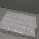 168 Pcs 46mm Coin Capsules Case with Foam Gasket, Plastic Storage Organizer Holder for Coin Collection Supplies, 7 Sizes (16/20/ 25/27/ 30/38/ 46mm) (Box Only)-White