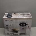 Espresso Machine with Steam Milk Frother Semi Automatic 20 Bar Compact Blue with Toggle Switch for home Cafetera Espresso, Latte, Cappuccino, Americano, Macchiato