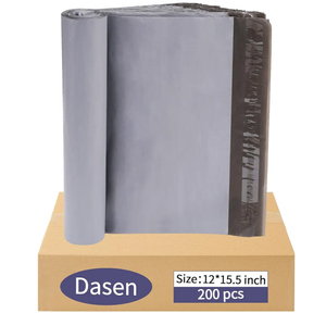 Dasen 200pc Poly Mailers 12x15.5 Inches,Shipping Envelopes Self Seal Mailers Bags Waterproof and Tear-Proof Packaging Bags, Shipping Bags for Clothing
