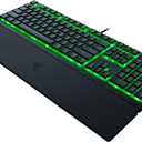 Razer Ornata V3 X Gaming Keyboard: Low Profile Keys - Silent Membrane Switches - Spill Resistant - Chroma RGB Lighting - Ergonomic Wrist Rest - Snap Tap