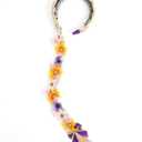 2 x Spooktacular Creations Girls Princess Wig Non Slip, Toddler Long Braided Wig with Teeth Comb, Purple Fairy HeadWear for Toddler Halloween DressUp, Accessories, Themed Party