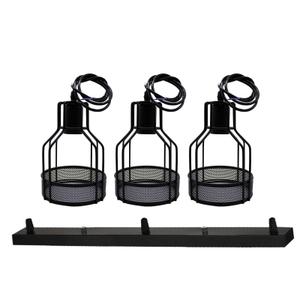 Hqlmzd Farmhouse Pendant Lights Kitchen Island, Kitchen Light Fixtures, Rustic Dining Room Light Fixture with 4 E26 Bulb Sockets, Ceiling Pendant Light Fixtures for Kitchen Dining Room Living Room