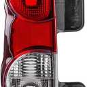Klanata High Brightness NV200 Rear Tail Light Assembly, Left Side, Car Tail Brake Stop Light Lamp, 26550 JX00A (Replacement) (26550 JX00A)
