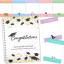GraduatePro College Survival Gift Card Book Money Cash Holder 7x9 for High School Graduation Student Leaving Home Gifts Party Decoration