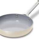 Caraway Nonstick Ceramic Mini Fry Pan (1.05 qt, 8") - Non Toxic, PTFE & PFOA Free - Oven Safe & Compatible with All Stovetops (Gas, Electric & Induction) - Cream