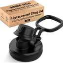 Jmoe USA Replacement Lid for Tal Ranger Pro and Manna Water Bottles | Fits 18, 26, 40, 64 oz Sizes | Shatter Resistant Material | Made of Food-Grade Plastic & Silicone | Easy Twist Cap