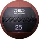 REP Weighted Slam Balls for Home Gym Fitness | 25 lb Soft Textured Medicine Ball Size | Heavy Sand-Filled Workout Weights for Strength, Core Training, Crossfit, Conditioning & Slam Ball Exercises, 25 lb