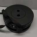 Collapsible Stool, Adjustable Height, Foldable Stool 396lbs Max Weight, Lightweight But Sturdy, Folding Stool for Fishing, Hiking Tours, BBQ, Parties, Outdoor Activities, Black, 1PCS