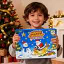 3 x 2025 Accessories Advent Calendars,24 Days of Christmas Countdown Calendar