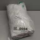 MitoVilla Grey Ombre Shower Curtain, Farmhouse Waves Fabric Shower Curtains for Modern Hotel Bathroom Decor, 3D Geometric Embossed Textured, Waterproof & Wrinkle Resistant, 72 x 72