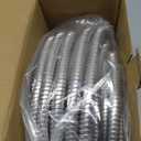 Cesun Metal Garden Hose 75ft - 304 Stainless Steel Water Hose, Flexible, Lightweight and No-Kink Metal Hose with Brass Nozzle for Outdoor, Yard