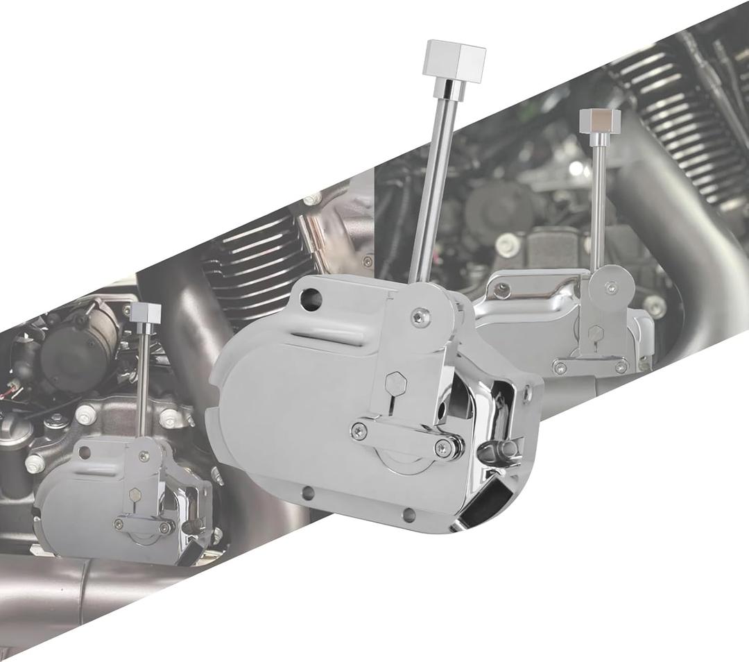 HCmotorku Reverse Gear Clutch Kit Fit for Harley Touring Road King Electra Street Glide 2008–2013, 2021–2025, and Softail 2018–2024 (Chrome)