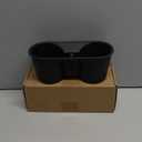 Aunginsy Center Console Cup Holder Protector Compatible with Toyota Tundra 2014-2021 Central Control Gear Shifter Drink Cup Holder Organizer Tray Storage Box TPE Non-Slip Insert Coaster Accessories