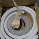 NEAGLORY 10 Ft Mini Split Line Set 1/4" & 3/8" O.D. Twin Copper Tubing Insulated Coil Copper Pipes HVAC for Mini Split AC and Heating Equipment