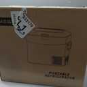 Megiu Car Refrigerator Portable Car Fridge 12V Refrigerator 23 Quart (22 Liter) Freezer Compressor Cooler 12V/24V DC 110240 V AC for Outdoor Camping Travel Home Use -18~+15 (Blue)