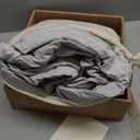 Double Stitch 100% Organic Cotton Duvet Cover - Soft 3 Piece Bedding Set King Size, 300 TC Luxury Hotel Sateen Weave, GOTS Certified Long Staple Cotton, Made in India, Light Grey