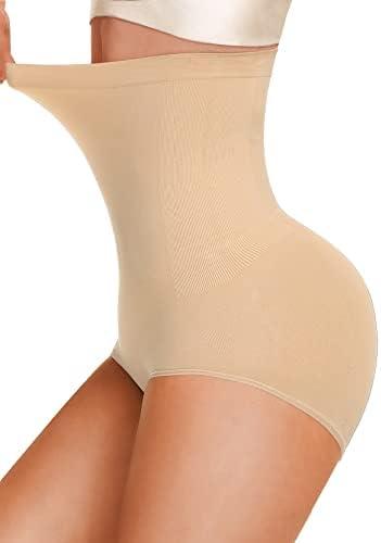 High Waisted Shapewear for Women Tummy Control Underwear Seamless Comfort Slimming Briefs Panty, Size XXXL