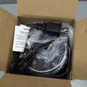 Abolee Tower Fan, 23ft/s Desk Fan with Remote, 70 Oscillating, Standing Table Fan with 4 Speeds, 4 Modes, 12Timer, 2026 New 13'' Bladeless Fan for Bedroom Office, Home