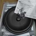 Adjustable Medical Bedside Commode Chair with Padded Backrest, Drop Arm Support, Height Adjustable