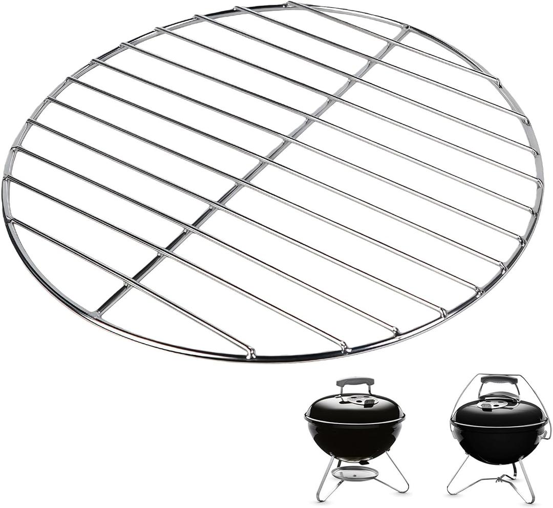10.5" 7439 Round Charcoal Grate Replacement, Compatible with Weber 14'' Charcoal-Grills, Compatible with Weber Smokey Joe Silver Gold & Tuck-N-Carry Grill Grate