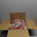 GIPP 11PCS Ceramic Pots and Pans Set Non Stick,Nonstick Cookware Set Detachable Handle,Red Black Gradien Pots and Pans Induction Kitchen Cooking Sets, RV Cookware Sets,Oven Safe