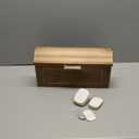 Cast Aluminum Metal Mailbox with Newspaper Hooks, Easy to Install Wall Mount, Heavy Duty, Rustproof Paint, Horizontal Mail Box for Outside House Porch - 16 x 4.25 x 8.25 (Antique Bronze)