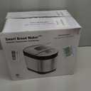 KITCHENARM 29-in-1 SMART Bread Machine with Gluten Free Setting 2LB 1.5LB 1LB Bread Maker Machine with Homemade Cycle - Stainless Steel Breadmaker with Recipes Whole Wheat Bread Making Machine