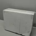 150Pcs Gold Plastic Plates, White Gold Plastic Dinnerware Set Perfect Party, Thanksgiving Disposable Plates Include 25 Dinner Plates,25 Dessert Plates,25 Cups,25 Gold Silverware Set