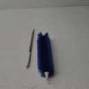 Gutter Guard Cleaner, Cobweb Duster with Extension Pole, 8FT Long Medium Stiff Bristles Brush, Good to Brush Stuff Off The Roof or The Gutter Guard, The Cobwebs Under The Gutters or Rafters, Blue