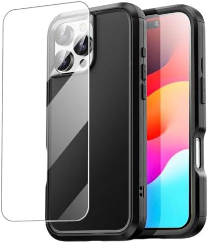AICase for iPhone 16 Pro Max Case with Glass Protector,3-Layer Heavy Duty Pocket-Friendly Rugged Durable Military Grade Protection Shockproof/Drop Proof/Dust Proof Protective iPhone 16 ProMax 6.9"_5 , Pack of 10