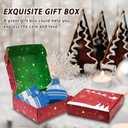 Vintage Classic Skull Cap Beanie Hat Cuffed Winter Hat Knit Comes with Warm Gloves Gifts for Men Women Fans (Medium-Large)